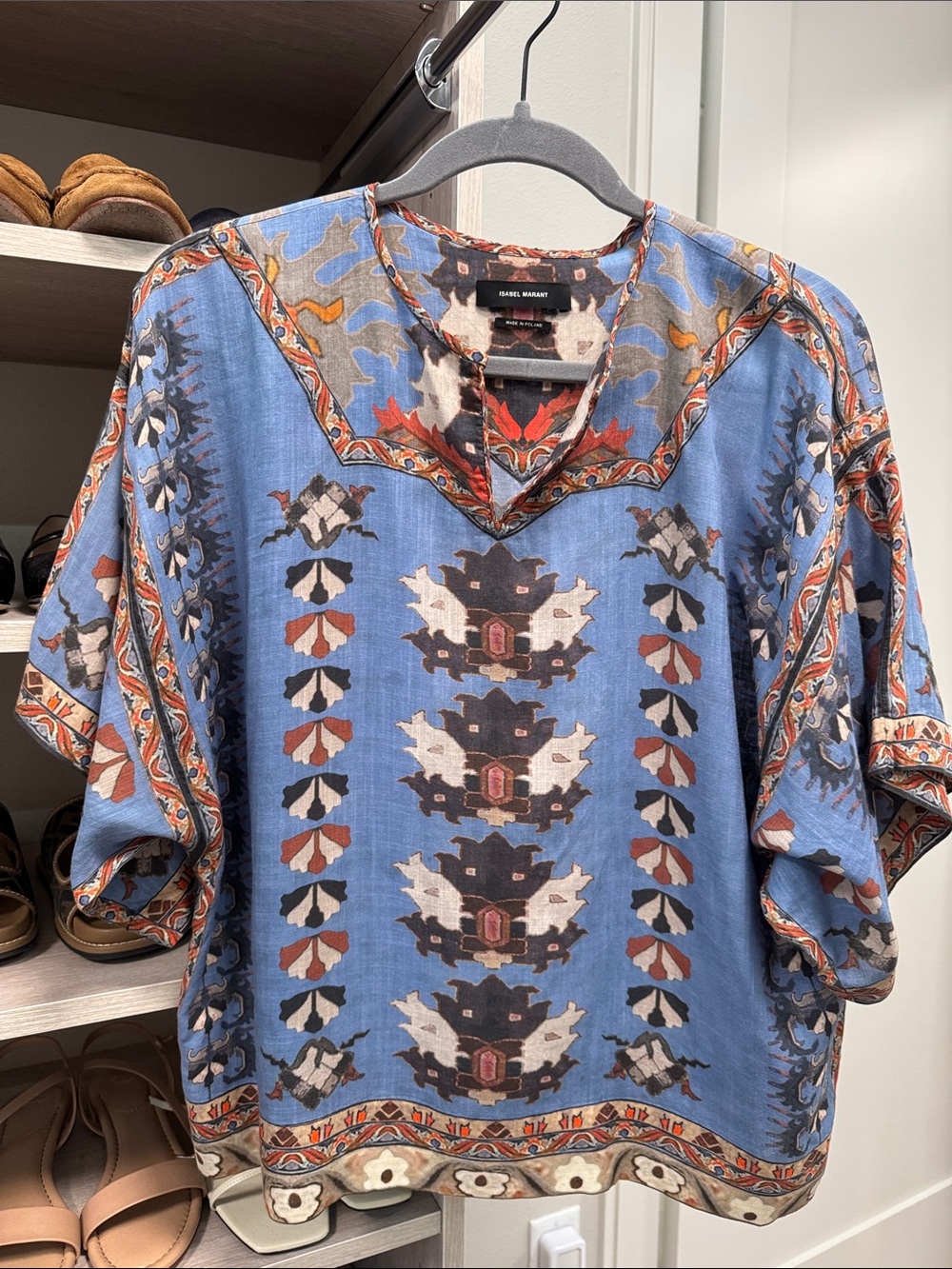 Isabel Marant Sully Print Blouse